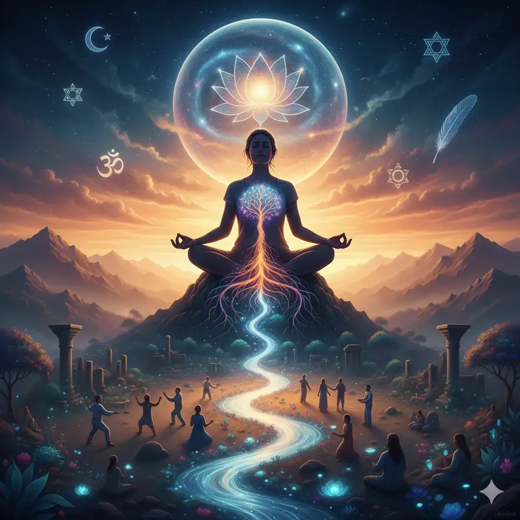 representación de la vida espiritual